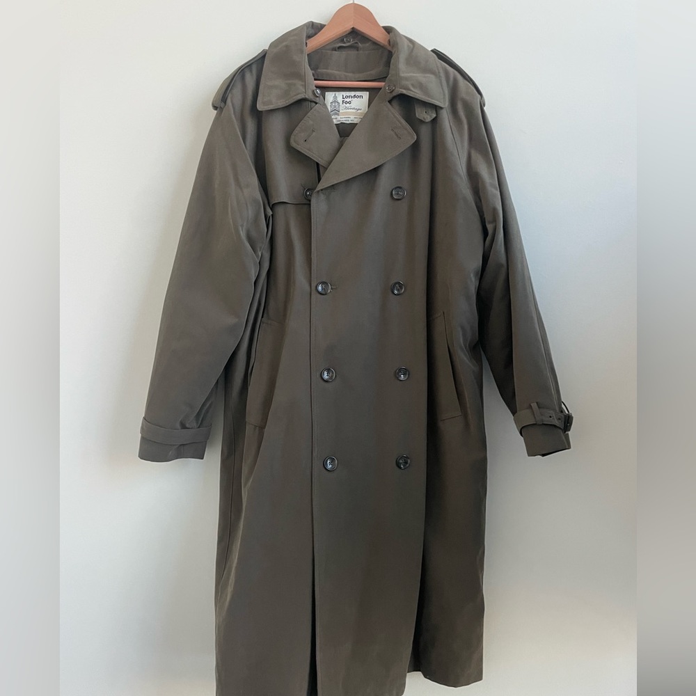 Iconic London Fog Trench Coat